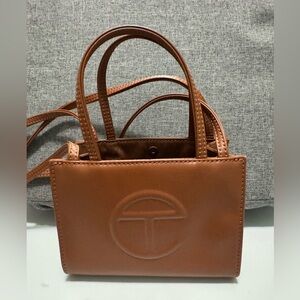 TELFAR Small Tan Shopper Bag